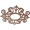 Ekena Millwork Dijon Wood Fretwork Pierced Ceiling Medallion, Walnut, 16"OD x 5 1/4"ID x 1/4"T CMWP16X16X0250DIWA - alternate 3